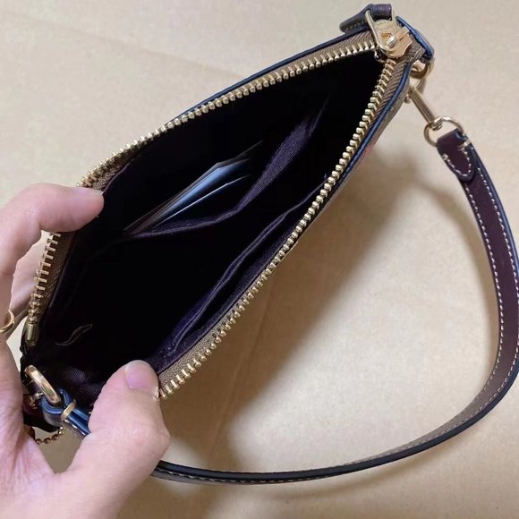 Coach C7294 Nolita 19 In Signature Canvas With Disco Star Print In Khaki Multi - Picture 6 of 11